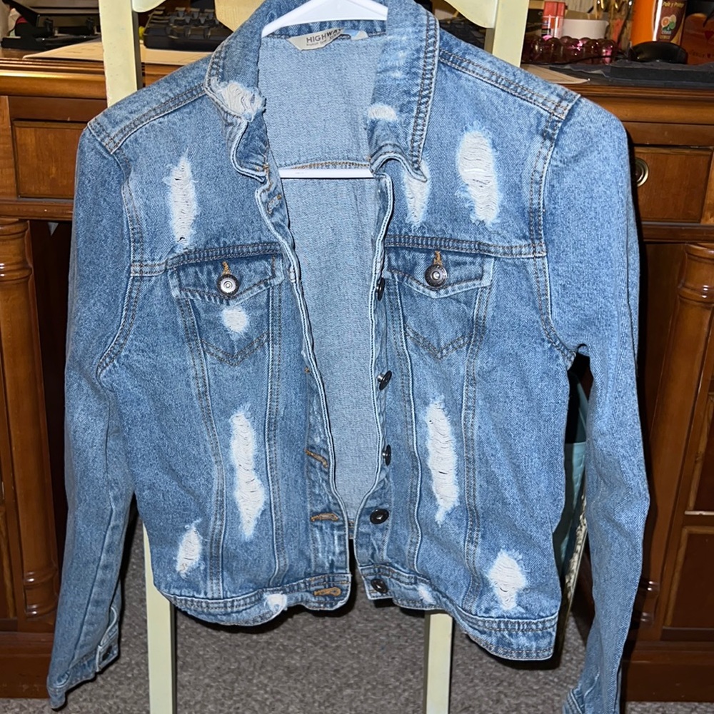 Ripped Jean jacket